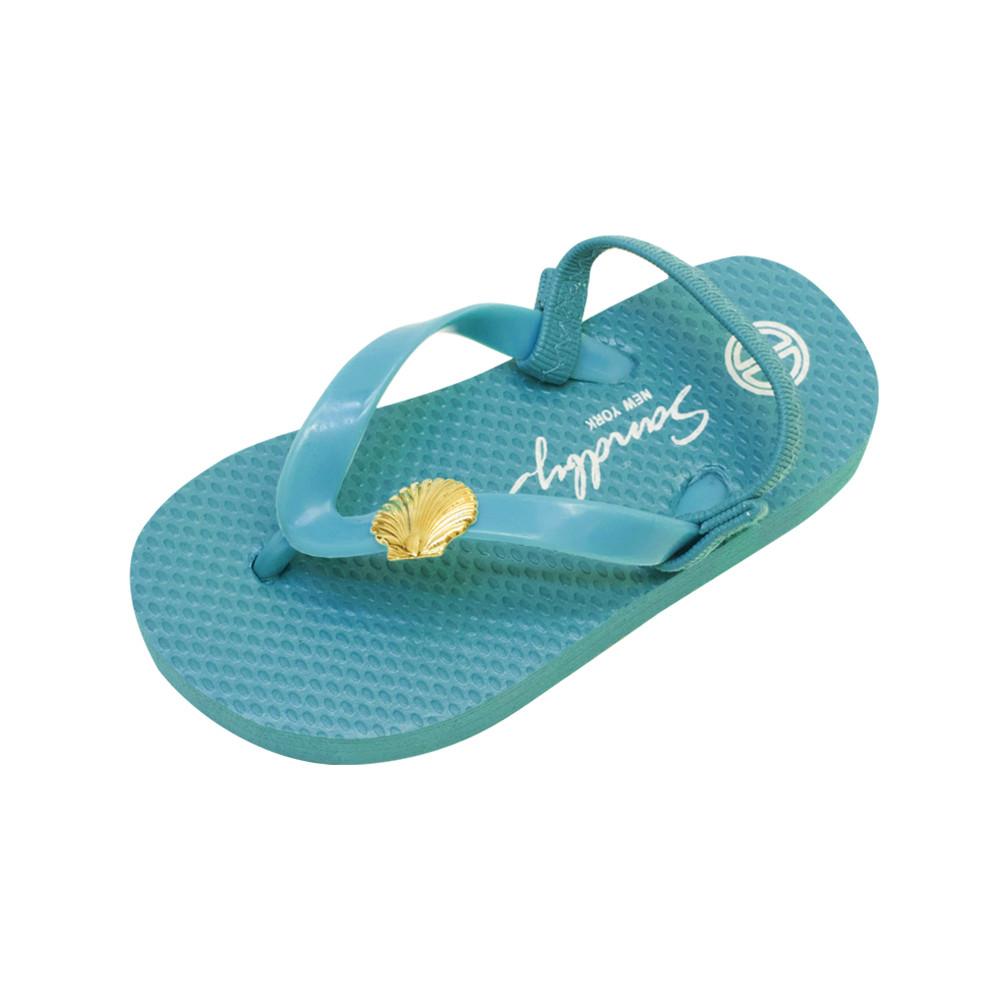 SAND BY SAYA N.Y. - Gold Shell - Baby / Kids Sandal - 2 COLORS -