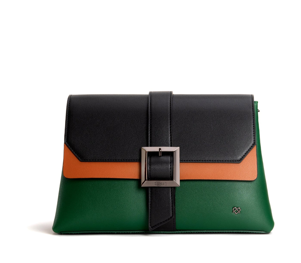 GUNAS NEW YORK - Emily - Green Crossbody/Clutch Bag - 1 COLOR -