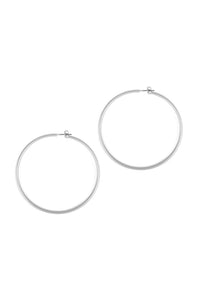 Thumbnail for Thick Wire 60mm Hoop Earrings - 4 FINISHES -