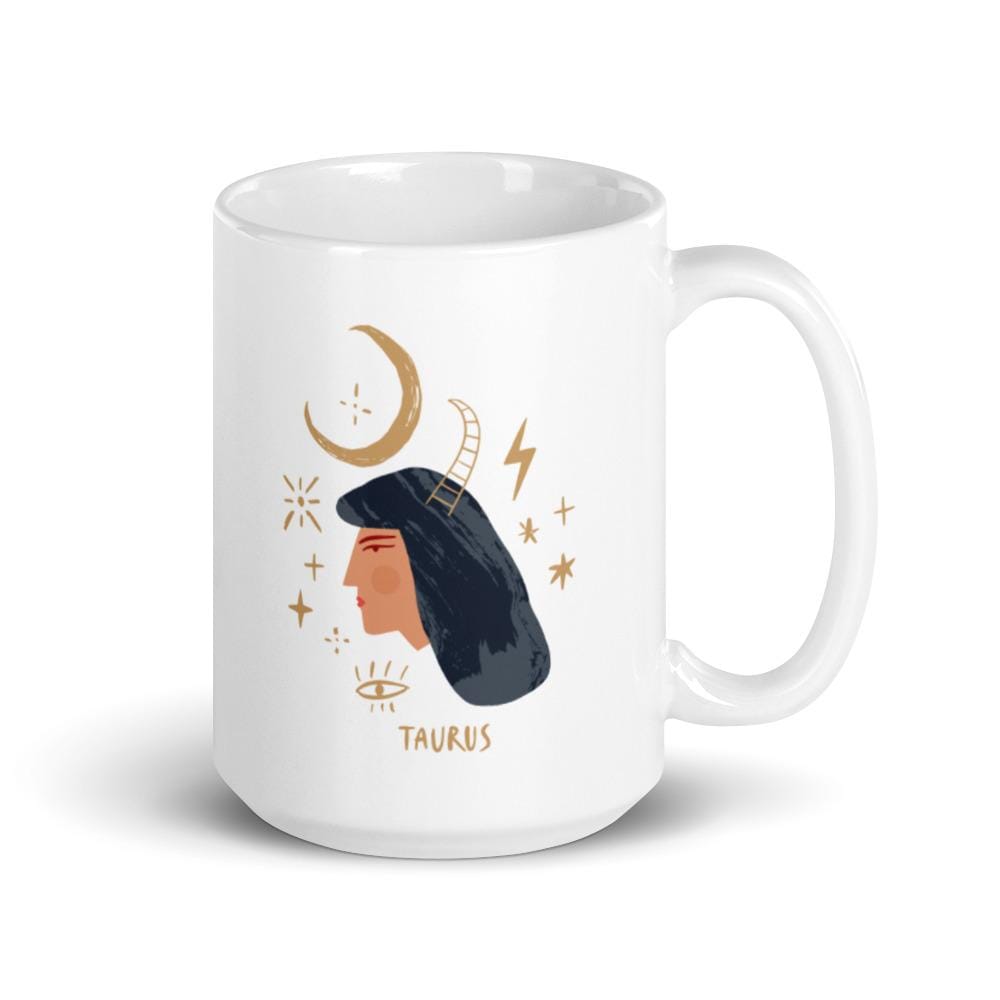 Taurus Zodiac Girl Coffee Mug -