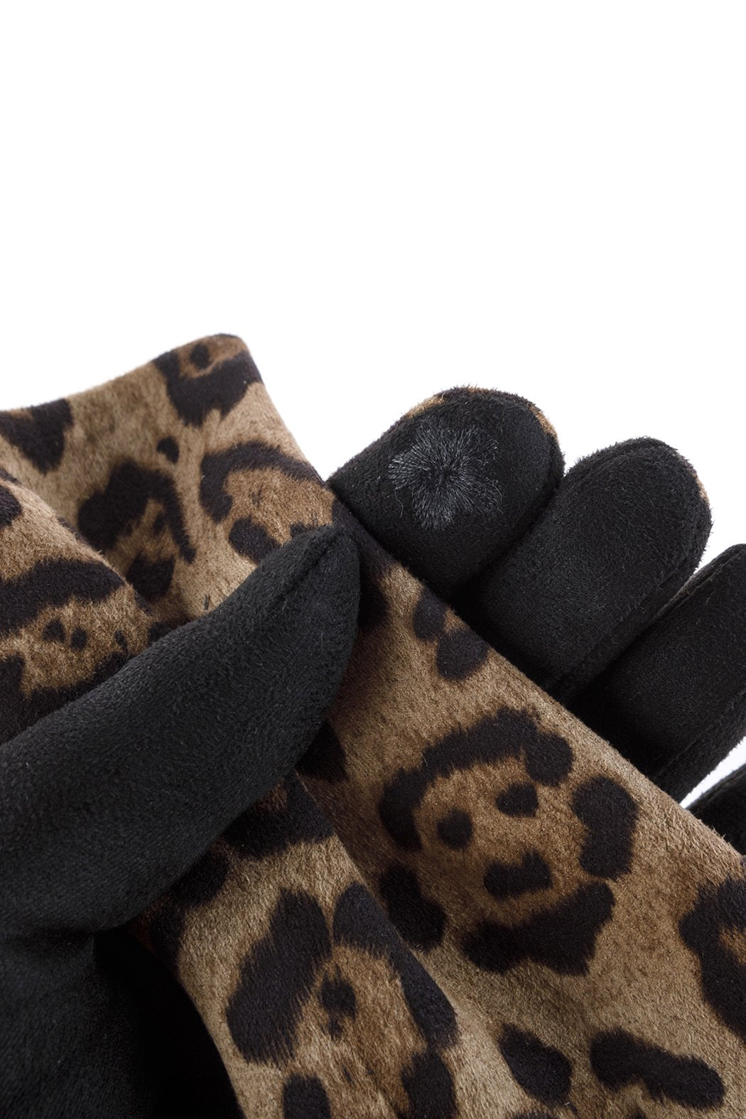 Riah Fashion - Smart Touch Leopard Gloves - 4 COLORS -