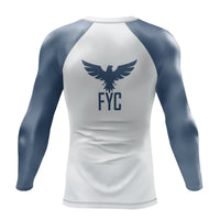 Thumbnail for FYC - Men's FYC Blue Sleeve Performance Rash Guard UPF 40+ - 1 COLOR -