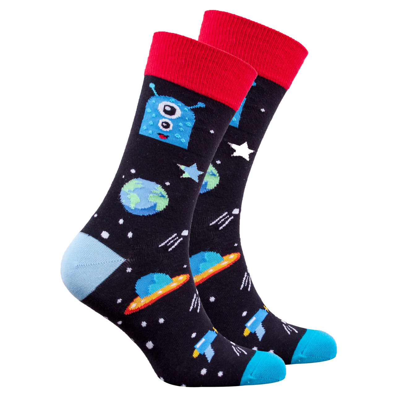 Men's Aliens Socks - 1 COLOR -