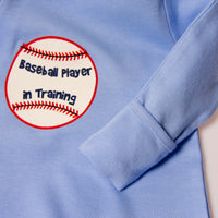 Thumbnail for Little Ashkim - Baseball Footie - 1 COLOR -