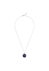 Thumbnail for Zodiac Lapis Lazuli Gemstone Star Constellation Pendant Necklace Silver Sagittarius -