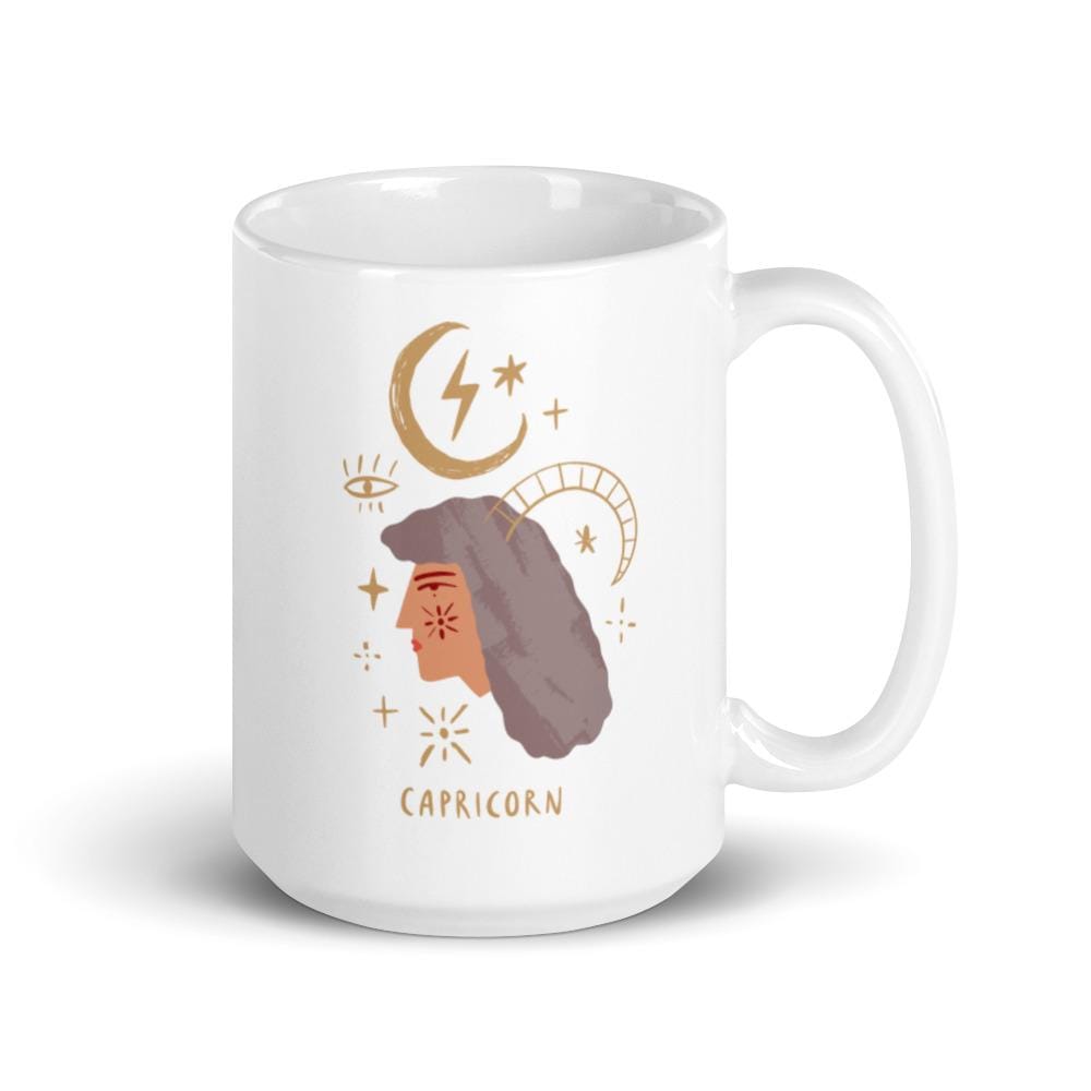 Capricorn Zodiac Girl Coffee Mug -