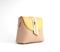 Thumbnail for GUNAS NEW YORK - Kate - Nude Vegan Basket Weave Bag - 1 COLOR -