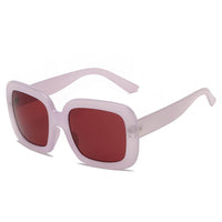 Thumbnail for Clemson | S1089 - Women Retro Trendy Vintage Bold Square Oversize Sunglasses - 3 COLORS -