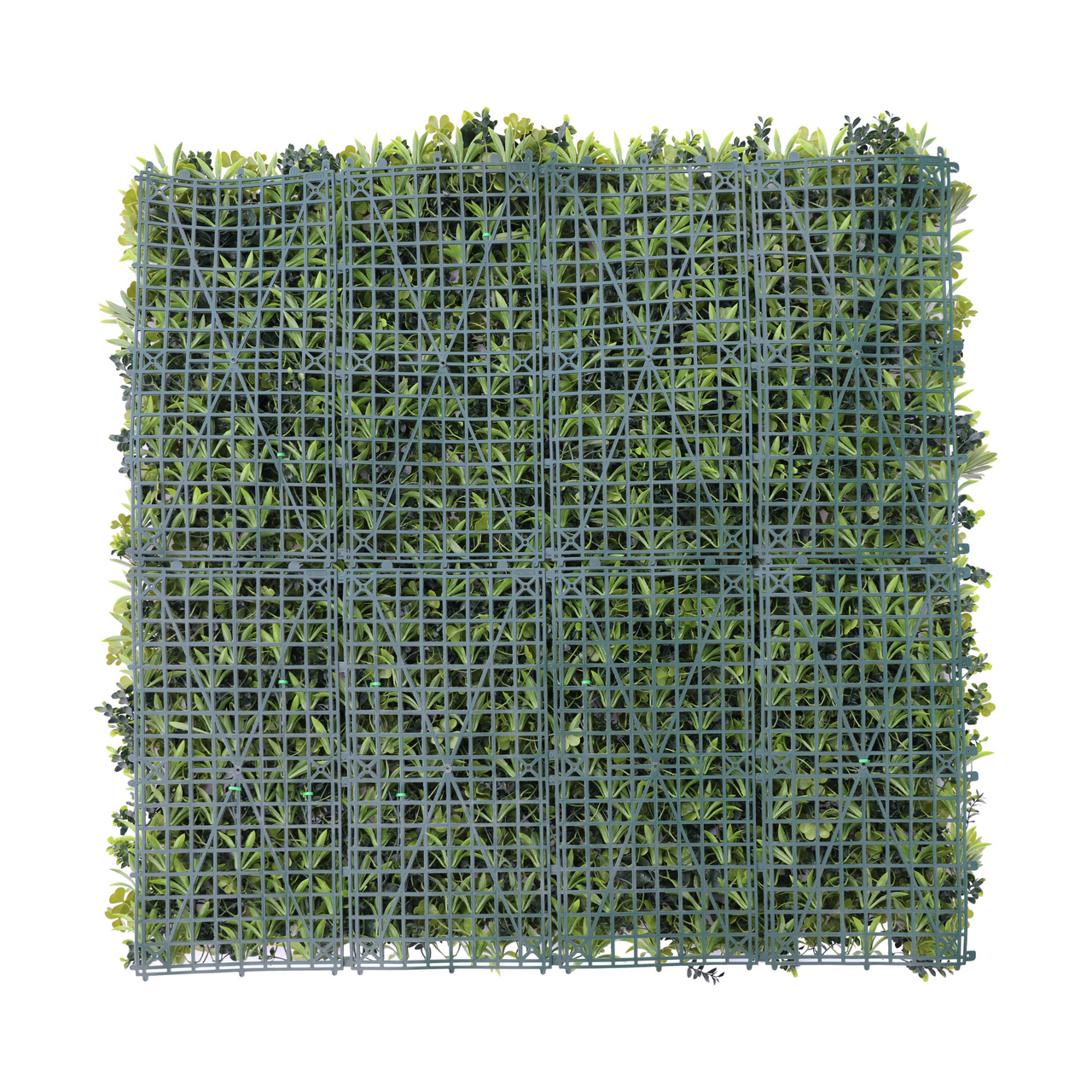 SAMPLE Panel of White Oasis Artificial Vertical Garden (Small Sample) UV Resistant -