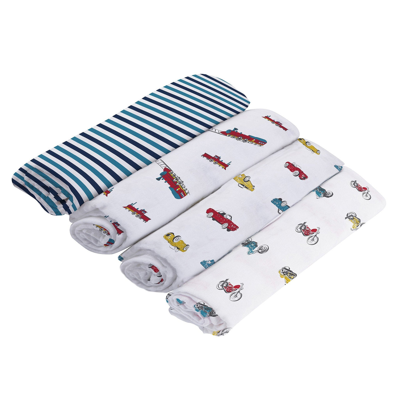 Newcastle - Ultimate Road Trip Swaddle 4 Pack -