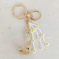 Thumbnail for Ellison & Young - Baby Daisy Initial Key Chain - 20 LETTERS - FIND YOURS! -