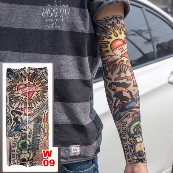 Faux / Temporary Tattoos - Sleeve Tattoos - Full Long Arm Tattoos  - [8 DAY DELIVERY] - 28 DESIGNS -