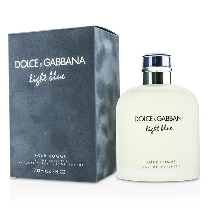 DOLCE & GABBANA - Homme Light Blue Eau De Toilette Spray - 4 SIZES -