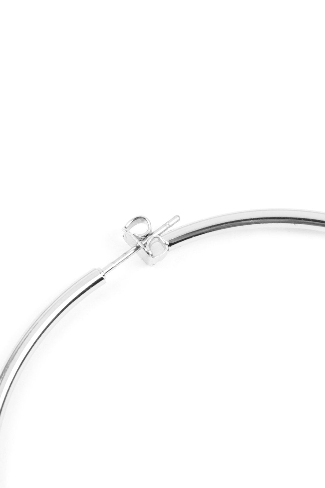 Thick Wire 60mm Hoop Earrings - 4 FINISHES -