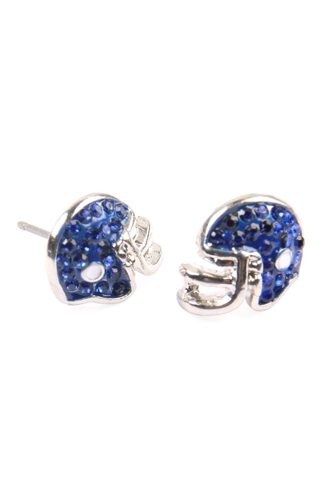 Football Helmet Epoxy Earrings - 6 COLORS -