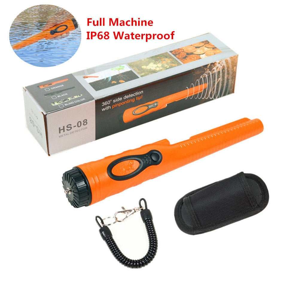 HS-08 - Professional Handheld Metal Detector - Pin Pointer - Metal Detector - Waterproof Head Pinpointer  - [15-21 DAY DELIVERY] - 4 COLORS - 1 WATERPROOF COLOR -