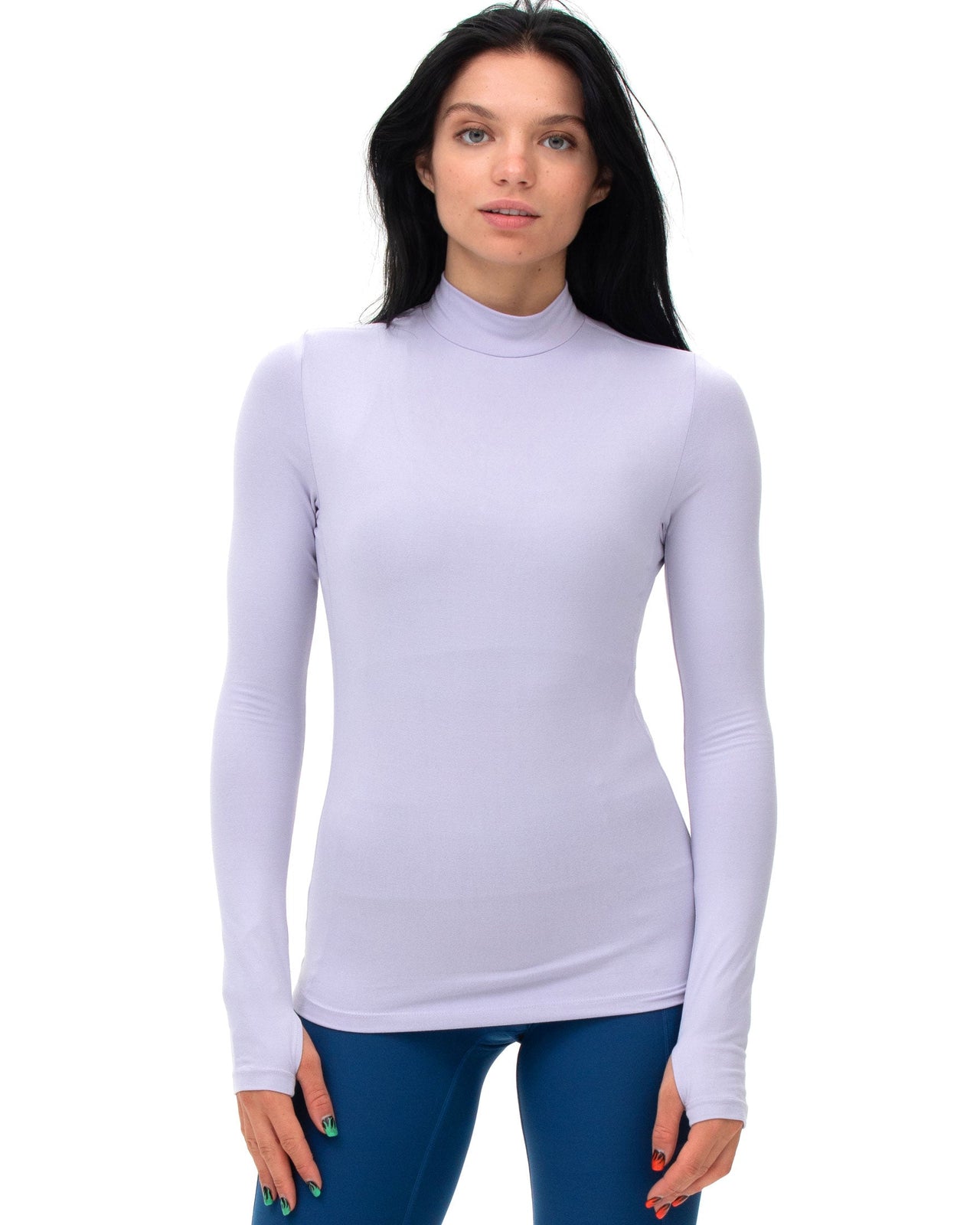 Rebody - Cozy Mock Neck Long Sleeve - 3 COLORS -