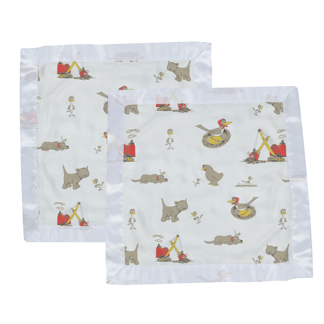 Newcastle - Are You My Mother Bamboo Muslin Security Baby Blankie -