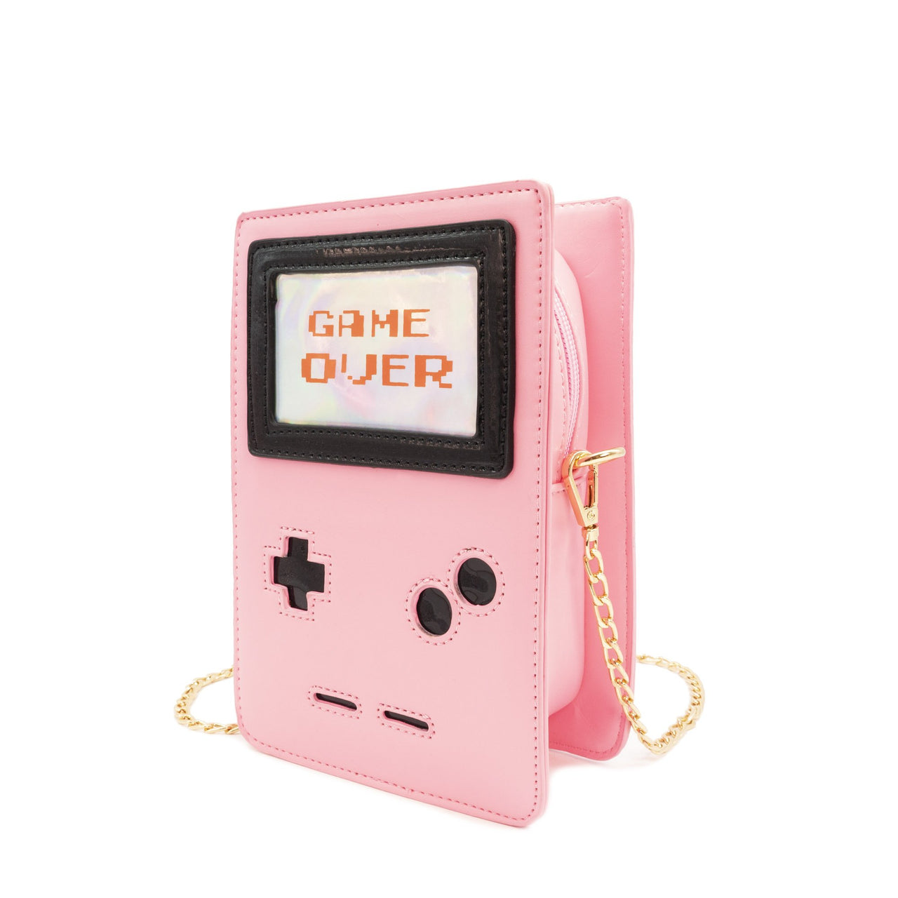 Retro 8-Bit Gamer Handbag Pink -