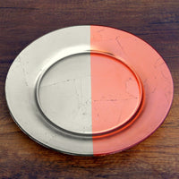 Thumbnail for GILT - MEZZO Set/4 Silver/Rose Salad Plates -