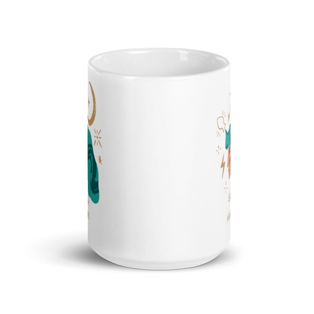 Aquarius Zodiac Girl Coffee Mug -