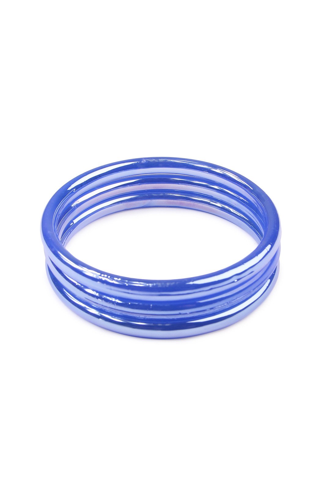 Glass Bangle Set - 12 COLORS -