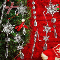 Thumbnail for 10-Piece Acrylic Icicle Ornaments - 10 PCS. - [5-10 DAY DELIVERY] - T -