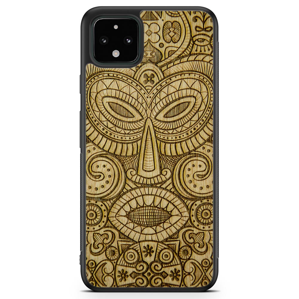 MMORE - Tribal Mask - Wooden phone case - FITS 56 PHONES - FIND YOURS! -