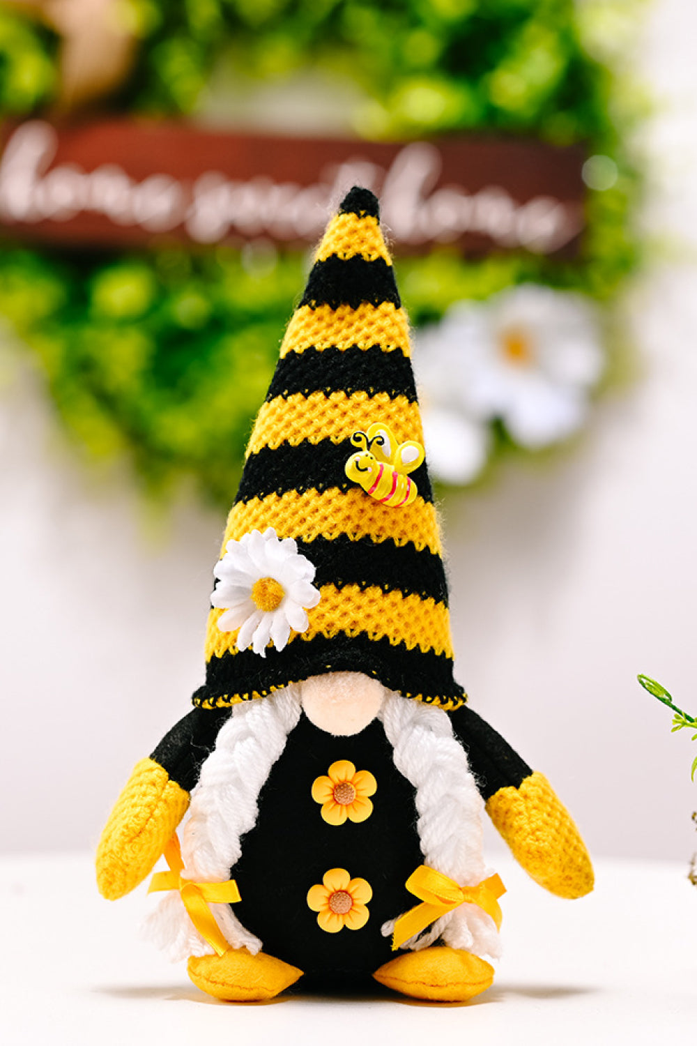 Bee and Flower Decor Gnomes - 10.2" - 2 TYPES - [5-10 DAY DELIVERY] - T -