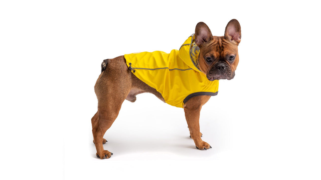 Reversible Elasto-Fit Raincoat - Yellow - 9 SIZES -