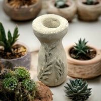 Thumbnail for Sunsum - Cement Vase, Leafy Branches, Lightweight Concrete, Aircrete - 1 COLOR -