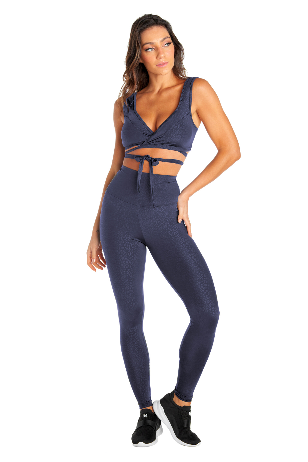 Hellokini - Navy Dream High Waisted Leggings - 1 COLOR -