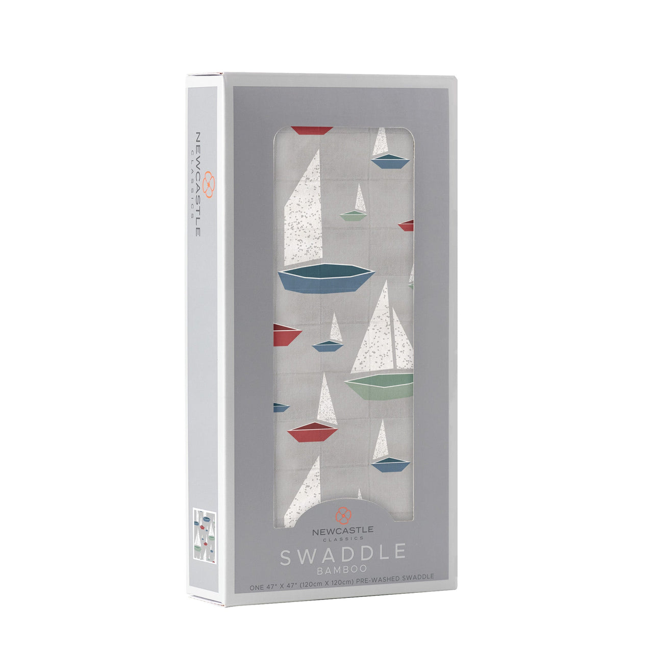 Newcastle - Marina Sailboats Bamboo Swaddle -