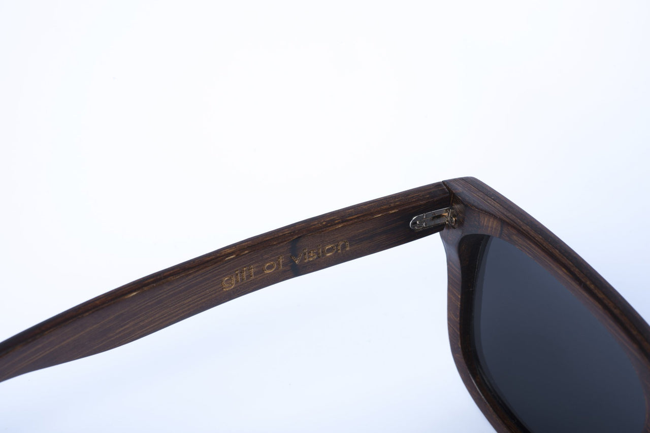 PANDA - Jackson Bamboo Sunglasses - 4 COLORS -