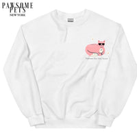 Thumbnail for Sweatshirt - Chill Cat(upper Right) - 7 COLORS -