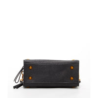 Thumbnail for Black Leather Crossbody Bag -