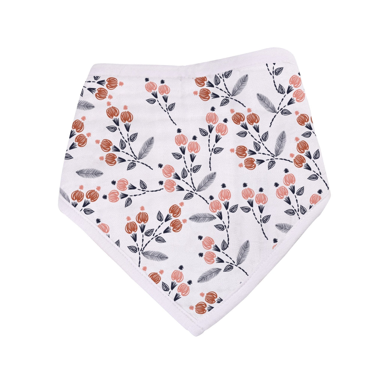 Newcastle - Blooms Bamboo Bandana Bibs 3pk -