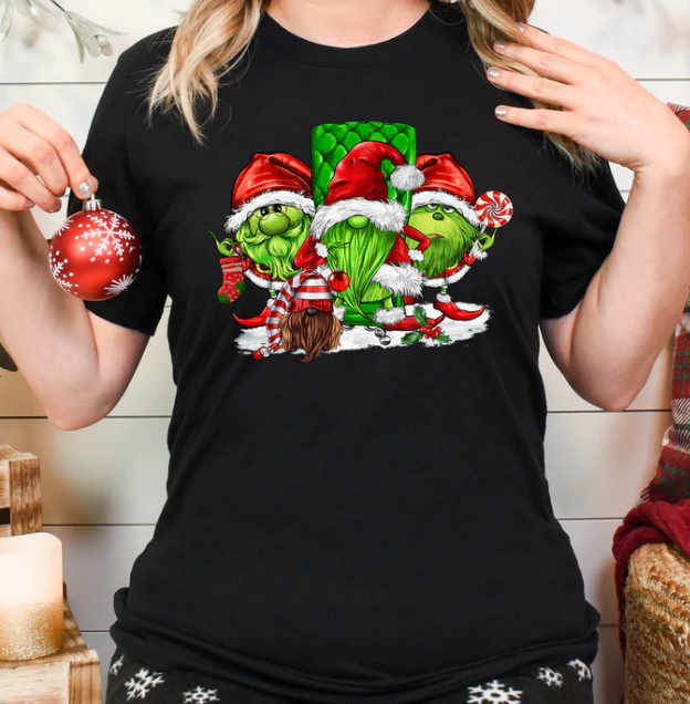 The Grinch Gnomes Unisex T-shirt - 2 COLORS -