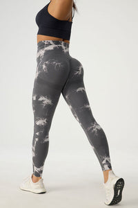 Thumbnail for Tie-Dye High Waist Active Leggings - T - 10 COLORS -