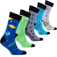 Thumbnail for Men's Nerd Socks - 5 PACK -