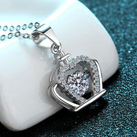 Thumbnail for Moissanite Crown 925 Sterling Silver Necklace