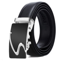 Thumbnail for [DWTS] - Genuine Leather Belts for Men - Automatic Leather Belt - [15 DAY DELIVERY] - 10 BUCKLES / COLORS -