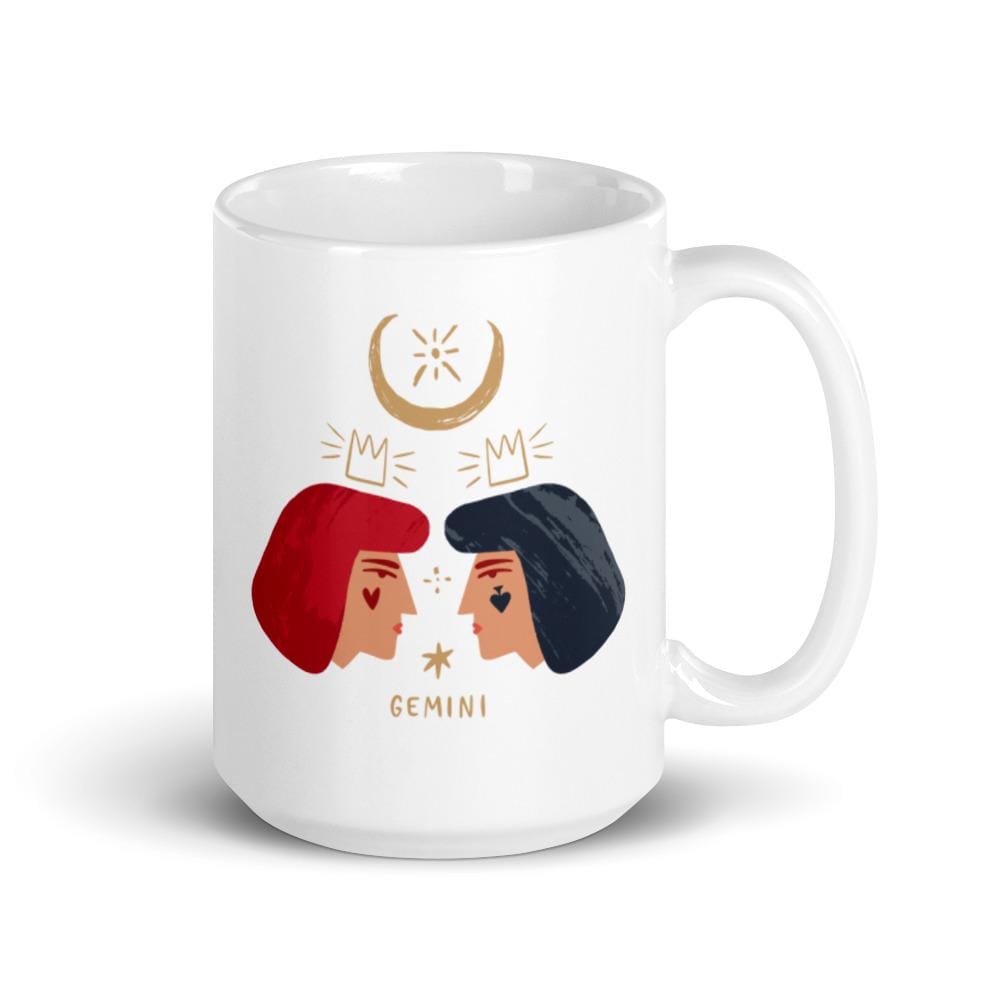 Gemini Zodiac Girl Coffee Mug -