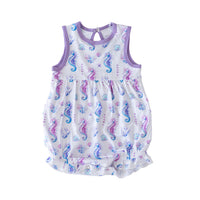 Thumbnail for Eclipse Kids - Bubble Romper - Seahorse -