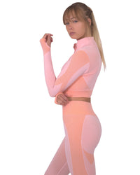 Thumbnail for Savoy - Trois Seamless Sports Jacket - Pink - 1 COLOR -