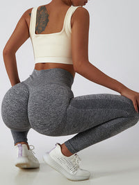 Thumbnail for Wide Waistband High Waist Active Leggings - T - 9 COLORS -