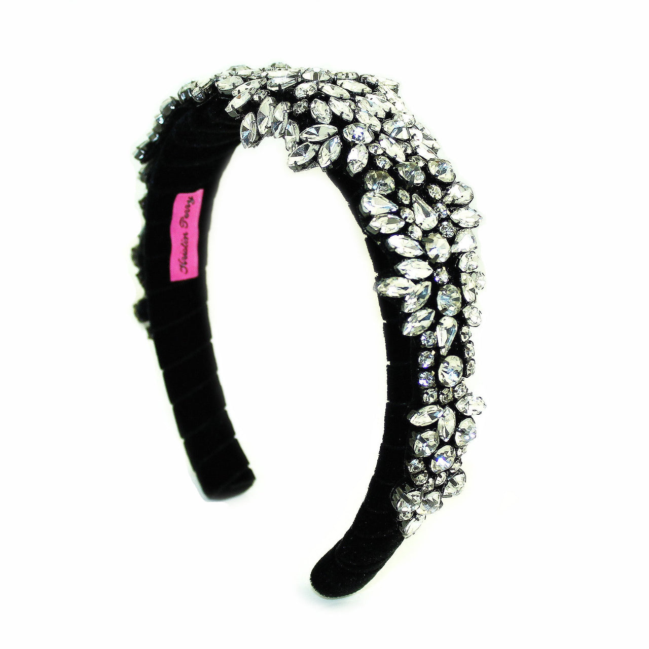 KRISTIN PERRY - Crusted Crystals Headband - 2 COLORS -