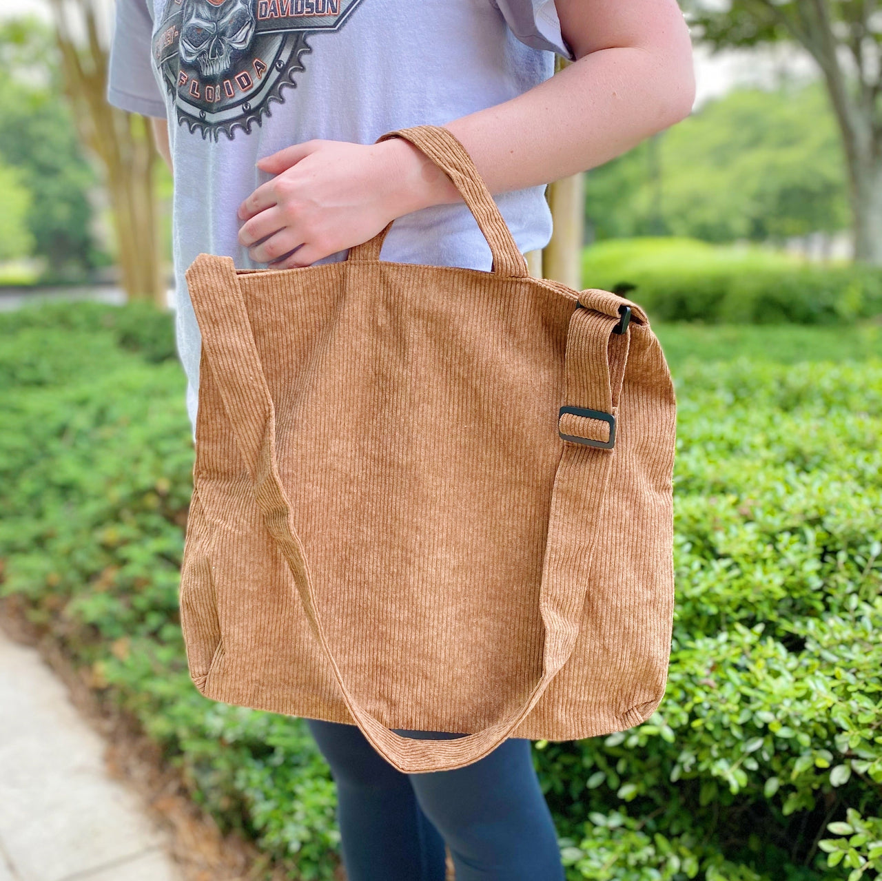 Ellison + Young - Everyday Corduroy Tote - 3 COLORS -