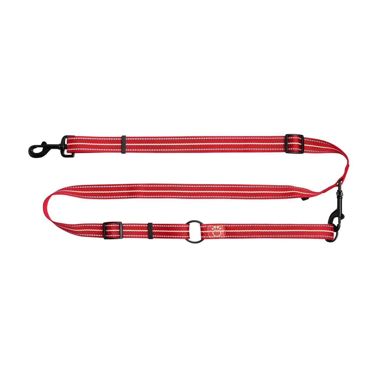 Reflective Leash - Red - 2 SIZES -