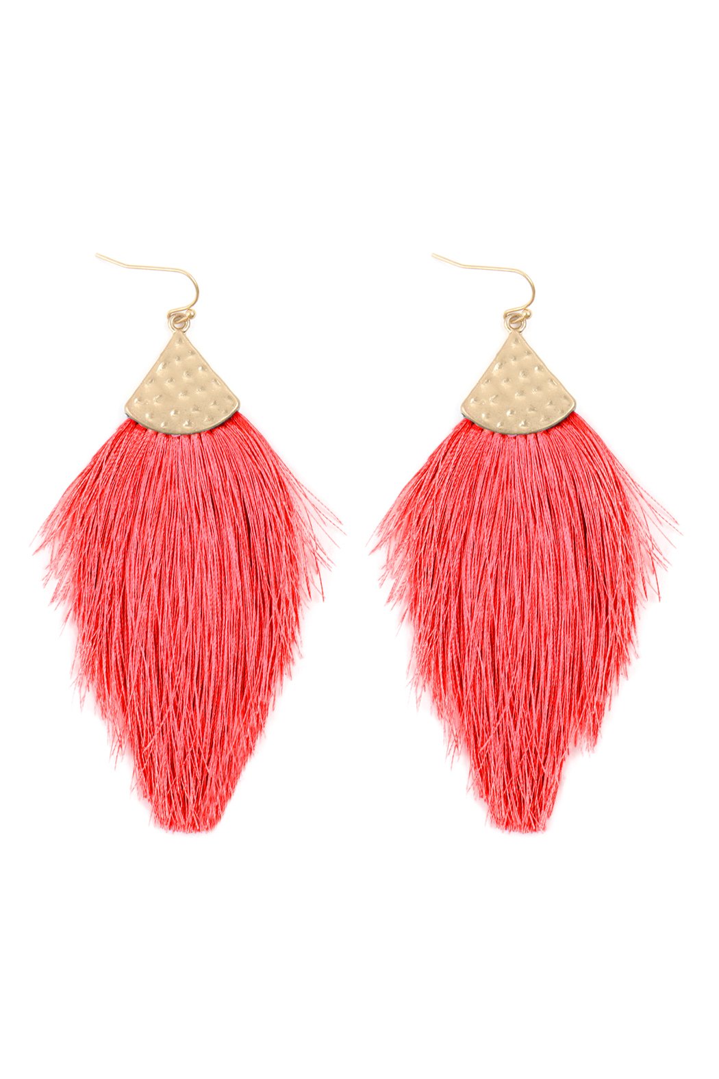 Thread Tassel Drop Earrings - 15 COLORS -